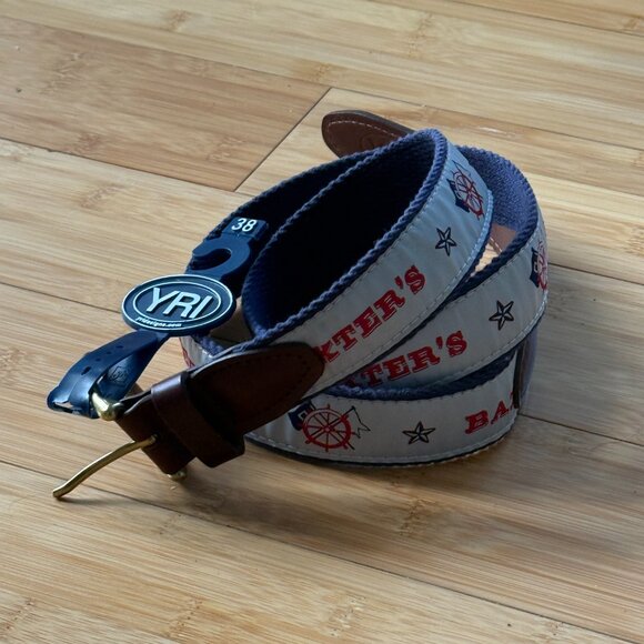 Baxter's Iconic Hyannis Waterfront Restaurant YRI Belt Size 38 NWT - Picture 2 of 7